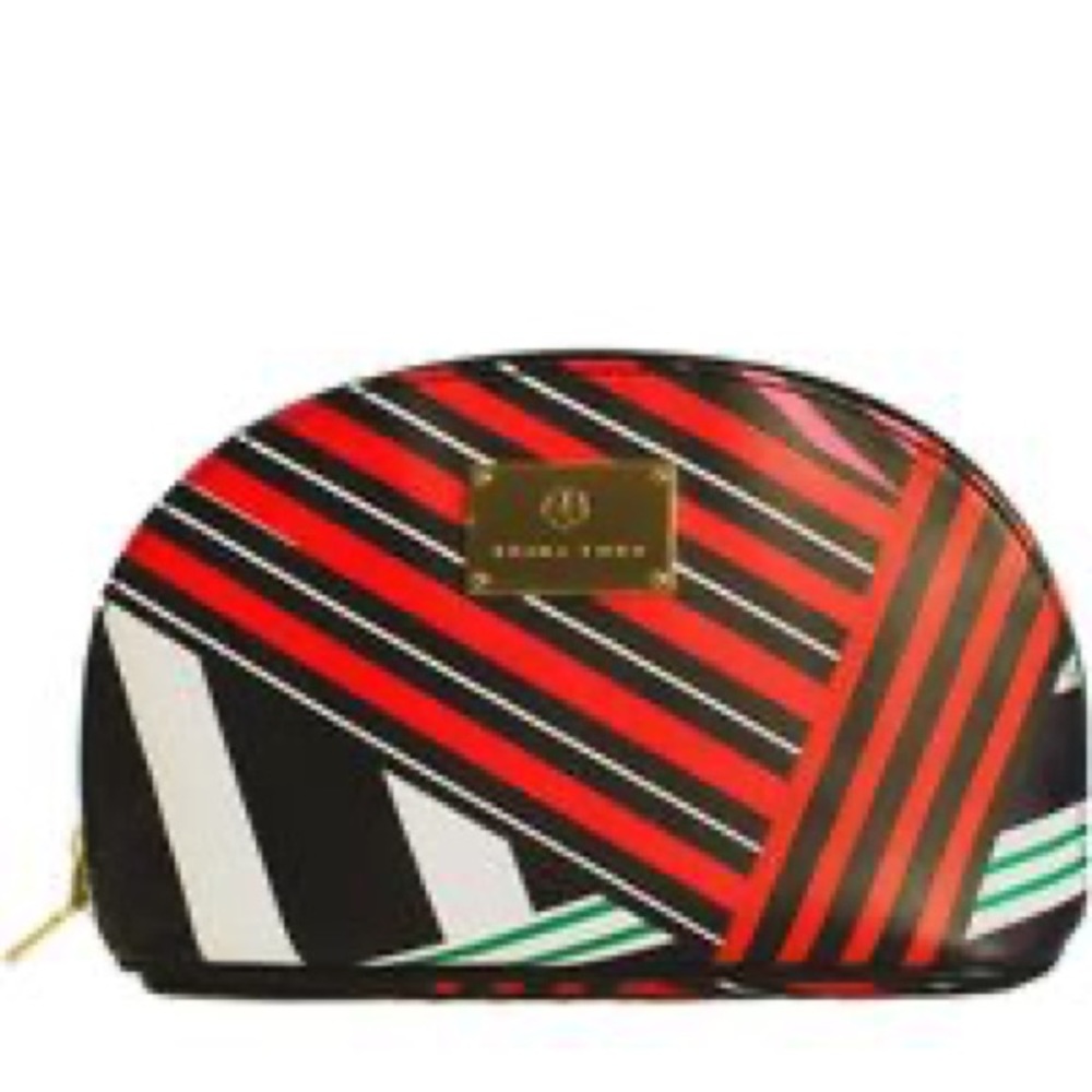 Trina Turk cosmetic case limited edition preppy